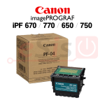 Cabezal de Impresora para Plotter Canon iPF 670 / 770 / 650 / 750