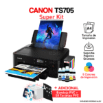 Impresora CANON TS705 (Sistema Continuo) + Super Kit