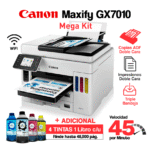 Impresora Canon MAXIFY GX 7010 + MegaKit Tintas