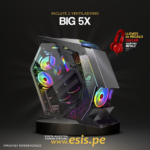Case Gabinete BIG 5X - 2 Ventiladores incluidos