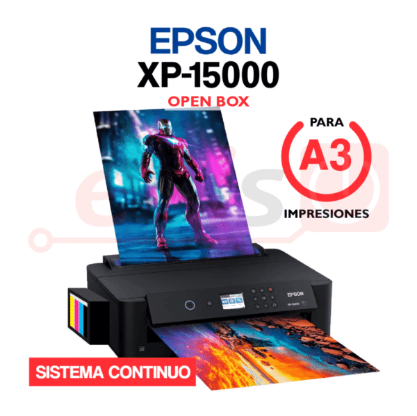 Impresora EPSON XP-15000 + Sistema Continuo (OPEN BOX)