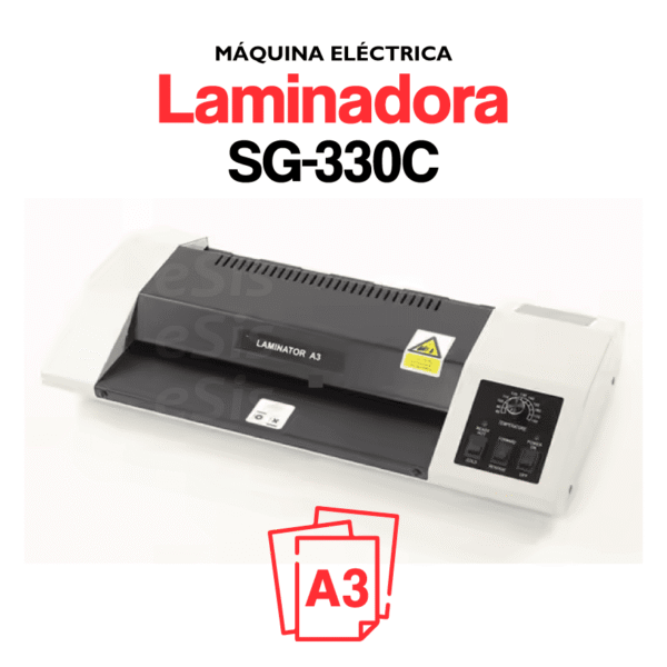 Máquina Laminadora ENMICADORA (A3) / SG-330C / 330mm