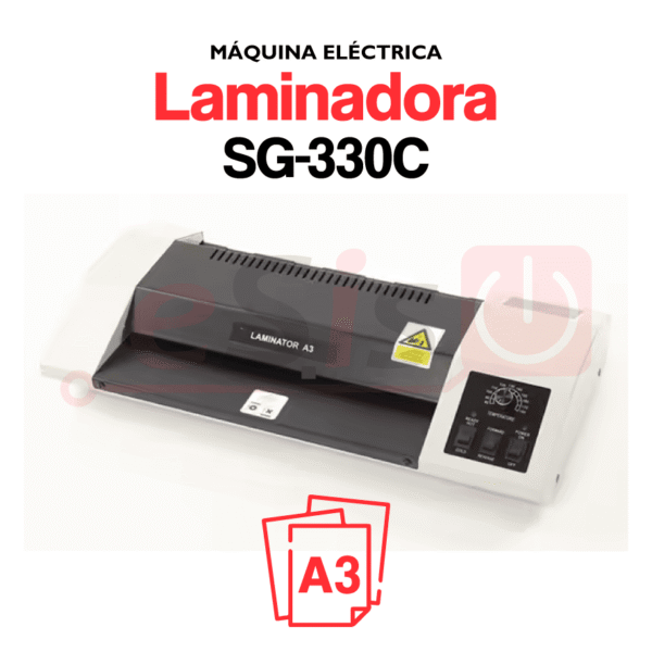 Máquina Laminadora ENMICADORA (A3) / SG-330C / 330mm