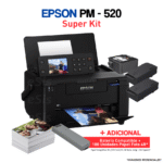 Impresora Fotográfica Portátil Epson PM-520 + Super Kit