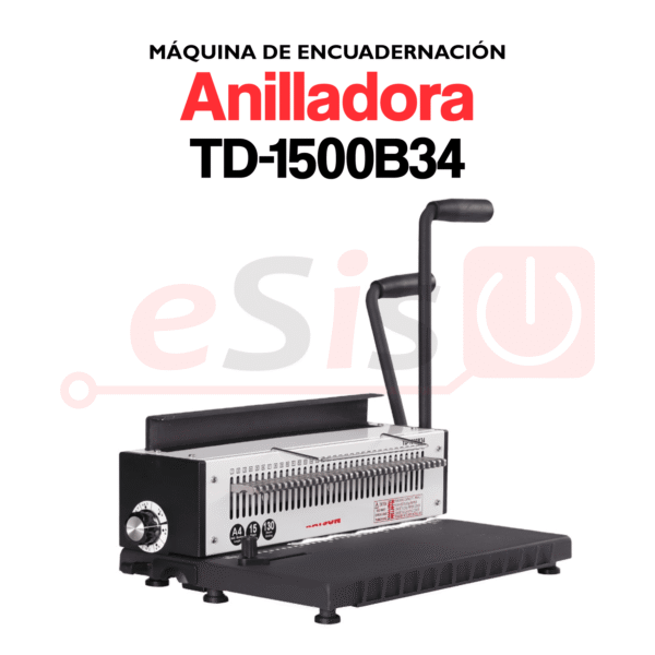 Máquina ANILLADORA TD-1500B34
