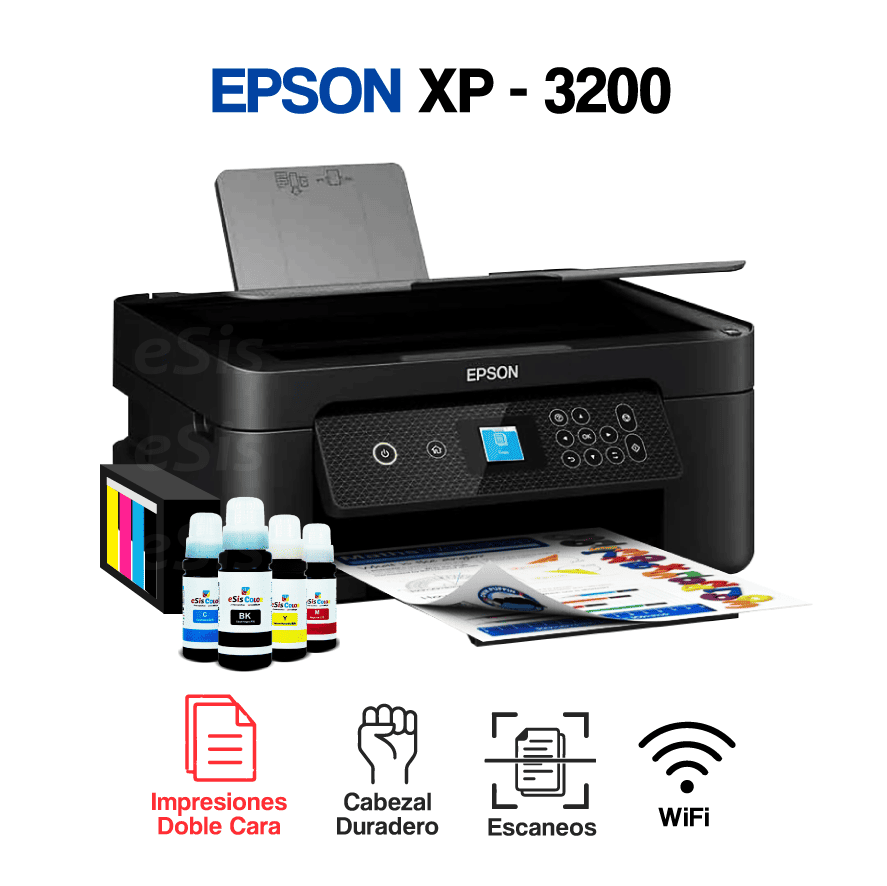NUEVAS IMAGENES WEB_Mesa de trabajo 1 copia 2 Impresora Epson XP-3200 - WiFi / Doble Cara + Sistema Continuo - Imagen 1