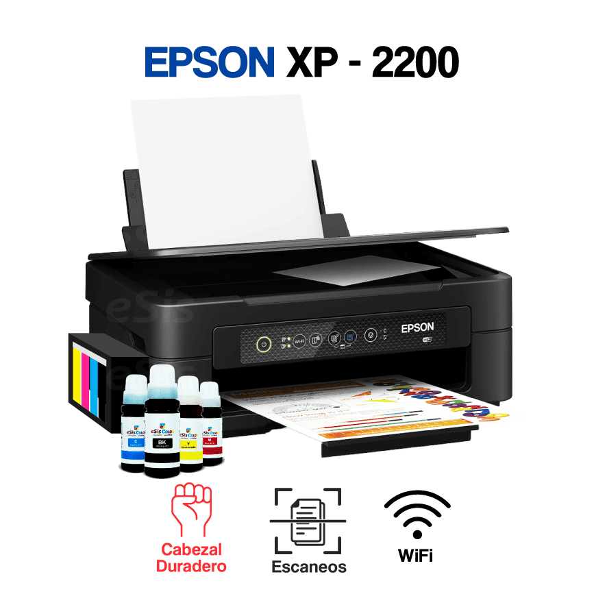 NUEVAS IMAGENES WEB_Mesa de trabajo 1 copia 3 Impresora Epson XP-2200 - WiFi + Sistema Continuo - Imagen 1