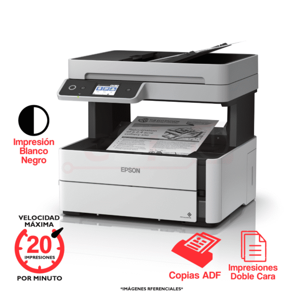 Impresora Epson EcoTank M3170 (Monocromática)