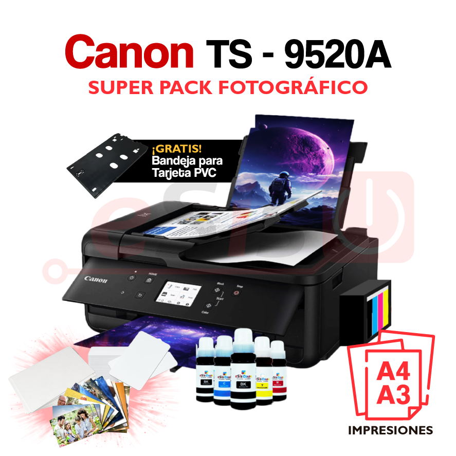 AUTORESPUESTAS 2 - copia-81 Impresora CANON TS-9520a (Sistema Continuo) + Super Pack Fotográfico - Imagen 1