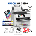 Impresora Epson WorkForce WF-C5890 + Sistema Continuo (Tinta DYE)