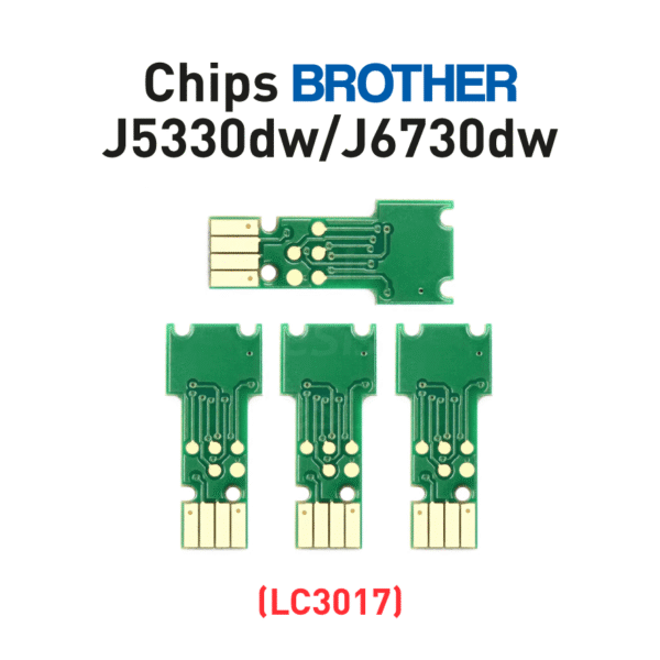 Chips para Brother J5330dw - J6730dw (LC3017)