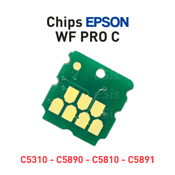 Chips para EPSON WF C5310 - C5890 - C5810 - C5891