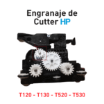 Engranaje de Cutter para Impresoras Plotter HP T120 - T130 - T520 - T530