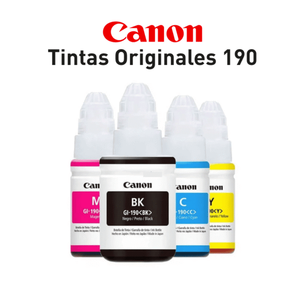Tintas Originales Canon 190