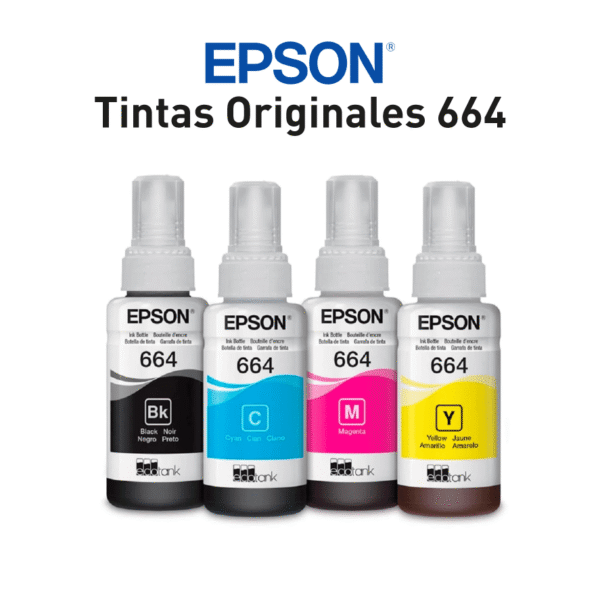 Tintas Originales Epson 664