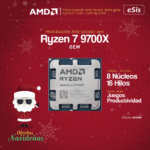 Procesador - AMD Ryzen 7 9700X - OEM - AM5 - 8 núcleos 16 hilos