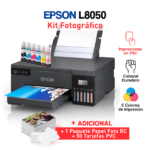Impresora Epson EcoTank L8050 + Kit Fotográfico