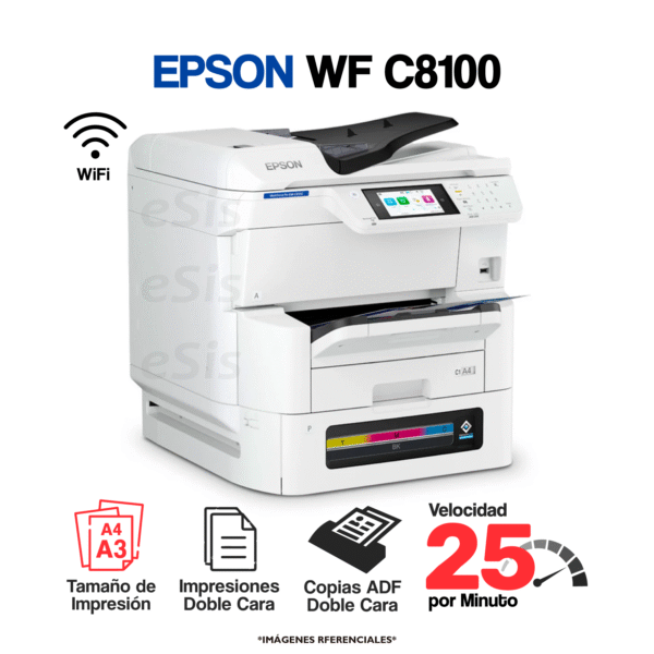 Impresora Epson WorkForce EM-C8100 (A3)
